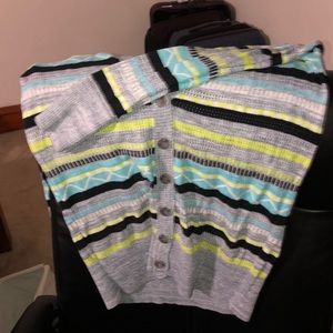 Cardigan sweater button down